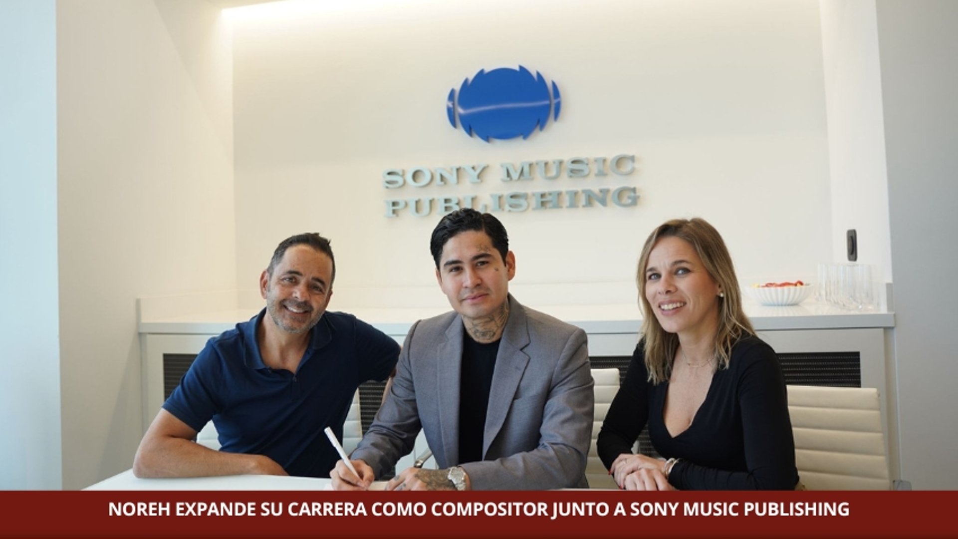 NOREH como compositor junto a Sony Music Publishing, expandiendo su carrera.