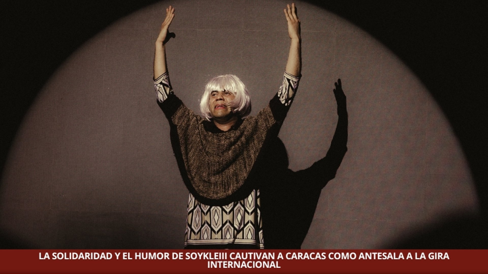 #ElShowDeSoyKleiii en el Centro Cultural Chacao, con las que dio inicio formal a su primera gira como artista en vivo.