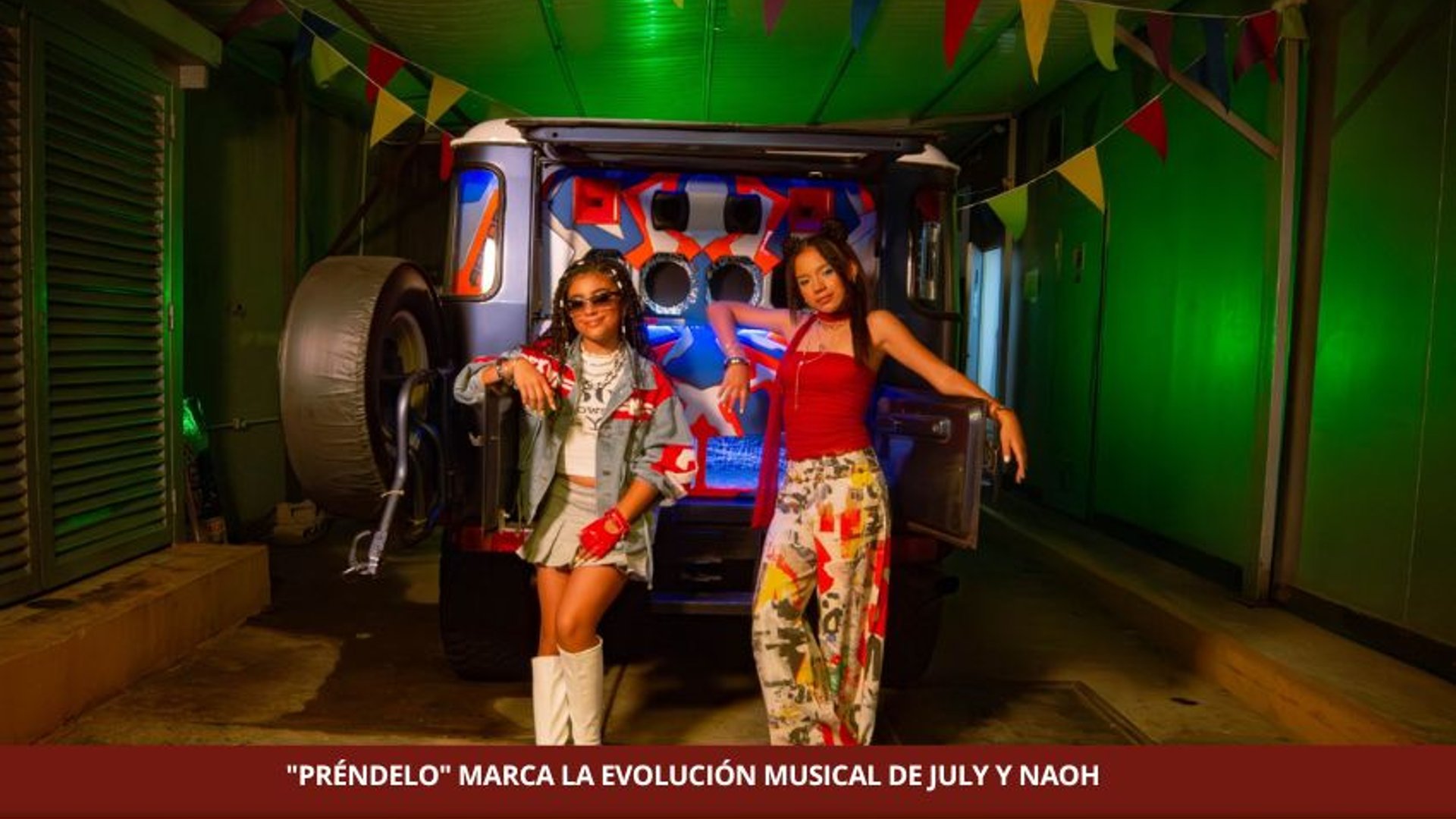 "PRÉNDELO" MARCA LA EVOLUCIÓN MUSICAL DE JULY Y NAOH 