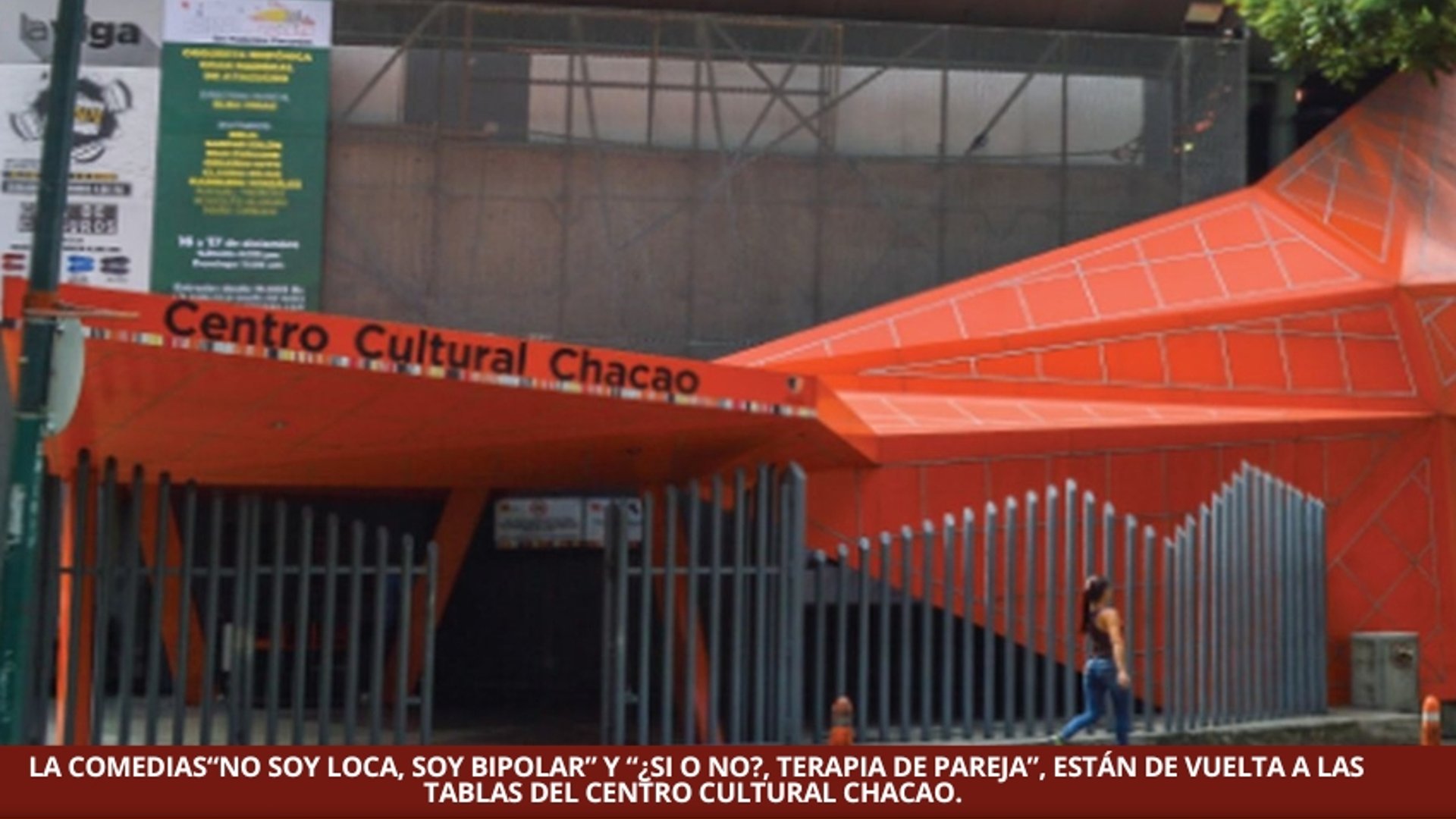 LA COMEDIAS  “NO SOY LOCA, SOY BIPOLAR” Y “¿SI O NO?, TERAPIA DE PAREJA”, ESTÁN DE VUELTA A LAS TABLAS DEL CENTRO CULTURAL CHACAO. 