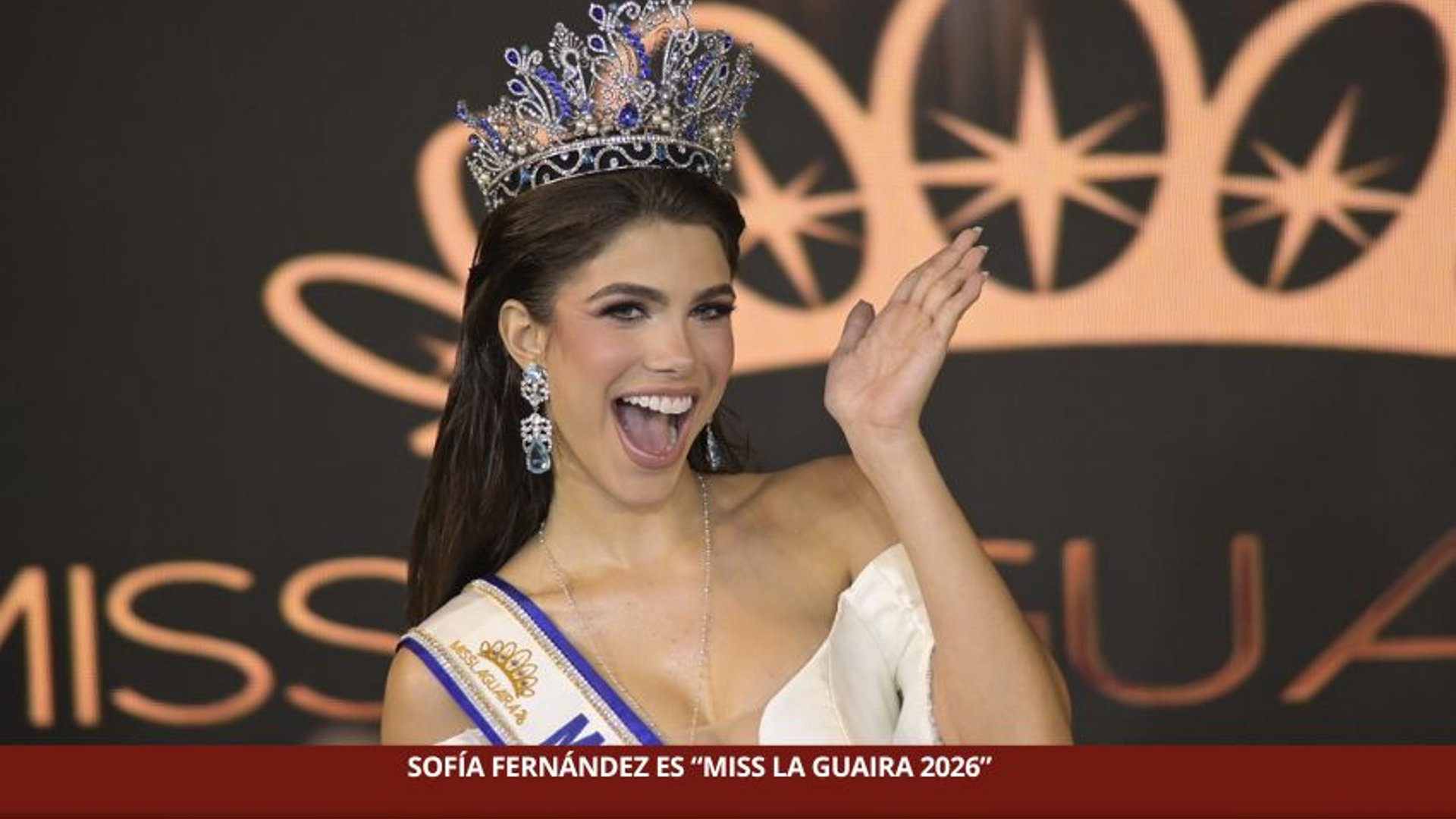  SOFÍA FERNÁNDEZ ES “MISS LA GUAIRA  2026”