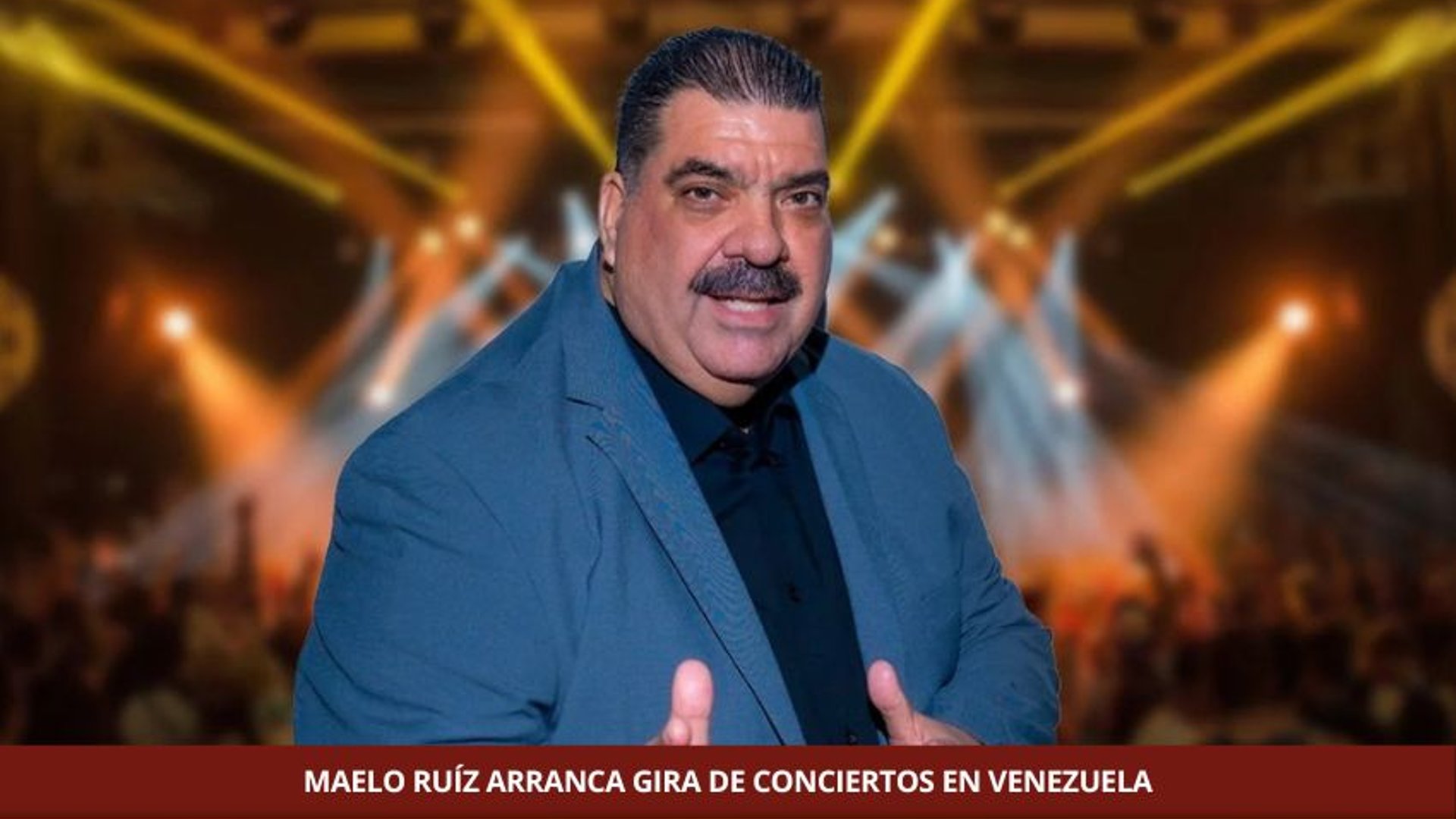 Maelo Ruiz llega a Vzla