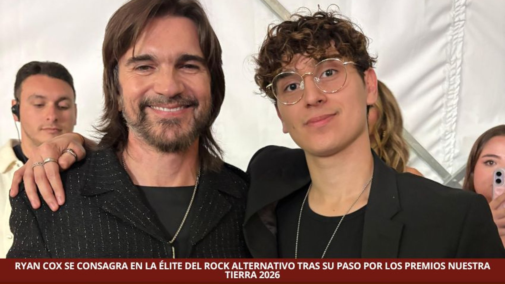 Ryan Cox se mide con los grandes del rock en los Premios Nuestra Tierra 2026