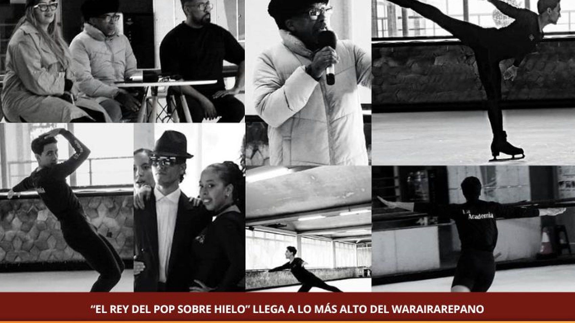 “EL REY DEL POP SOBRE HIELO” LLEGA A LO MÁS ALTO DEL WARAIRAREPANO