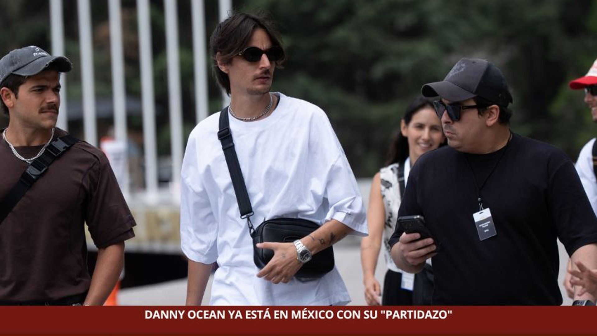 DANNY OCEAN YA ESTÁ EN MÉXICO CON SU "PARTIDAZO"