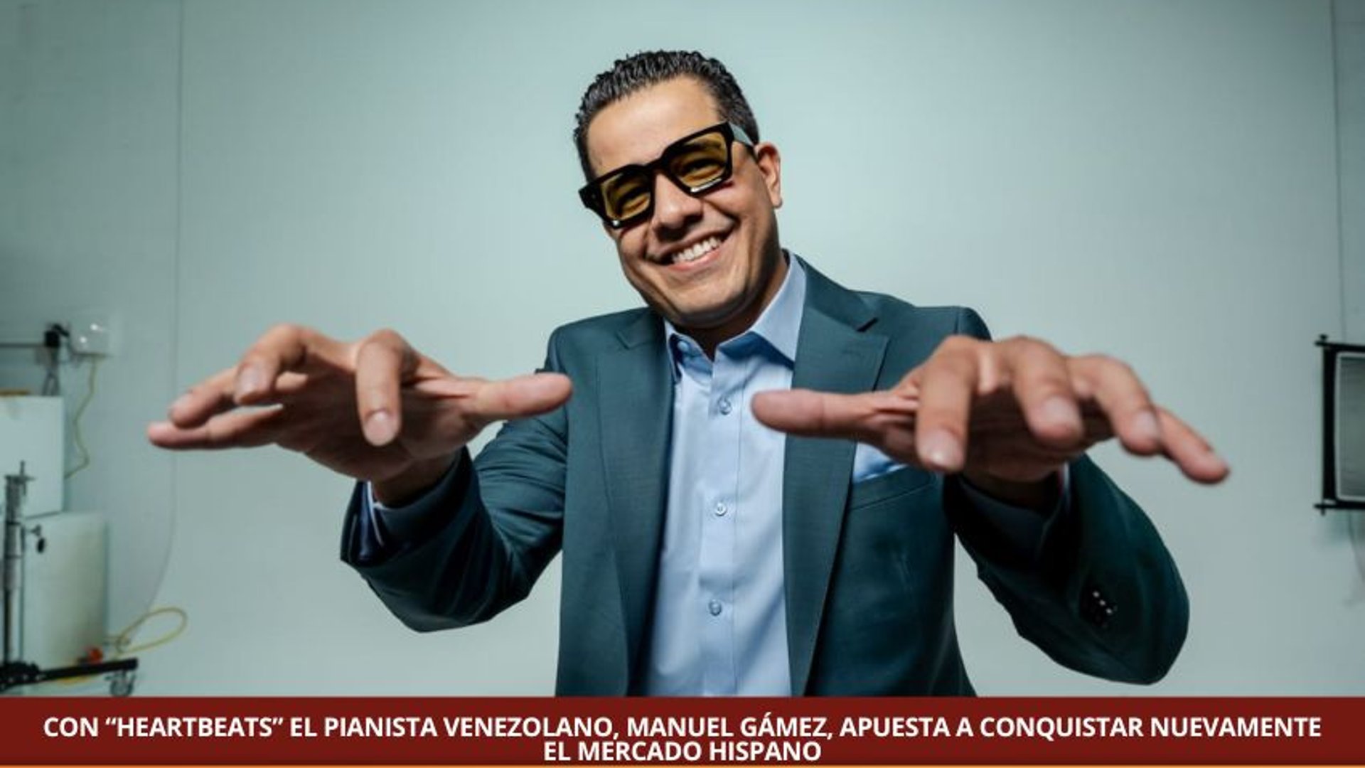 CON “HEARTBEATS” EL PIANISTA VENEZOLANO, MANUEL GÁMEZ, APUESTA A CONQUISTAR NUEVAMENTE EL MERCADO HISPANO