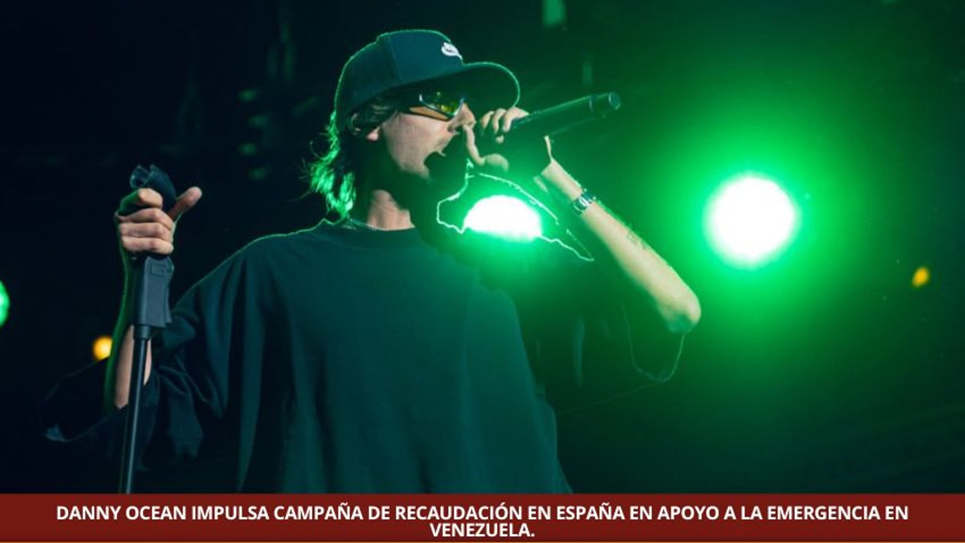 DANNY OCEAN IMPULSA CAMPAÑA DE RECAUDACIÓN EN ESPAÑA EN APOYO A LA EMERGENCIA EN VENEZUELA.