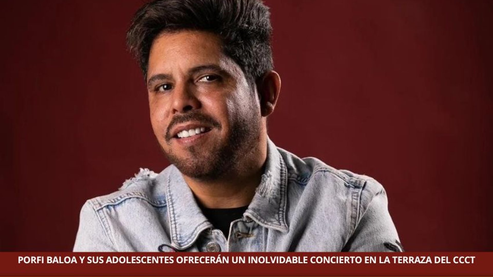 Porfi Baloa y sus Adolescentes ofrecerán dos inolvidables conciertos para cerrar con broche de oro el 2026