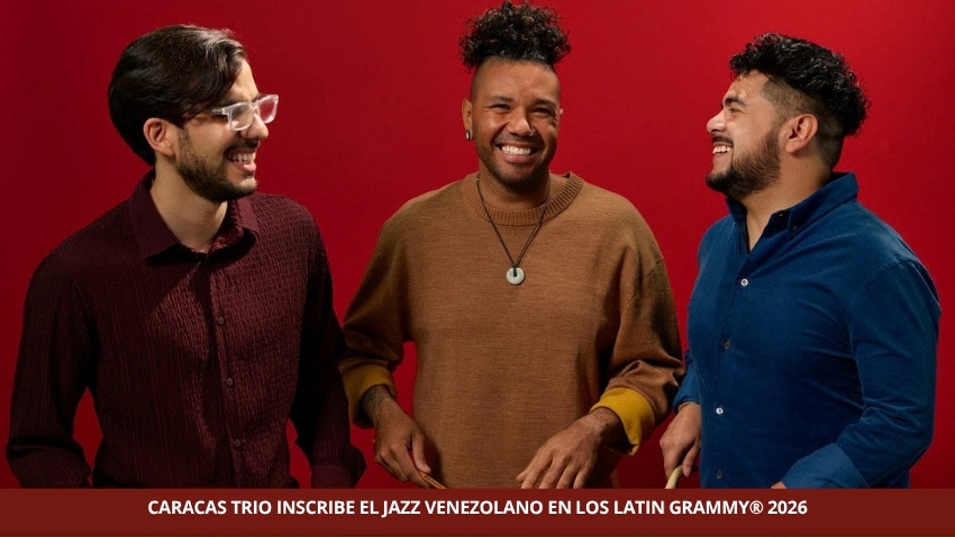 CARACAS TRIO INSCRIBE EL JAZZ VENEZOLANO EN LOS LATIN GRAMMY® 2026
