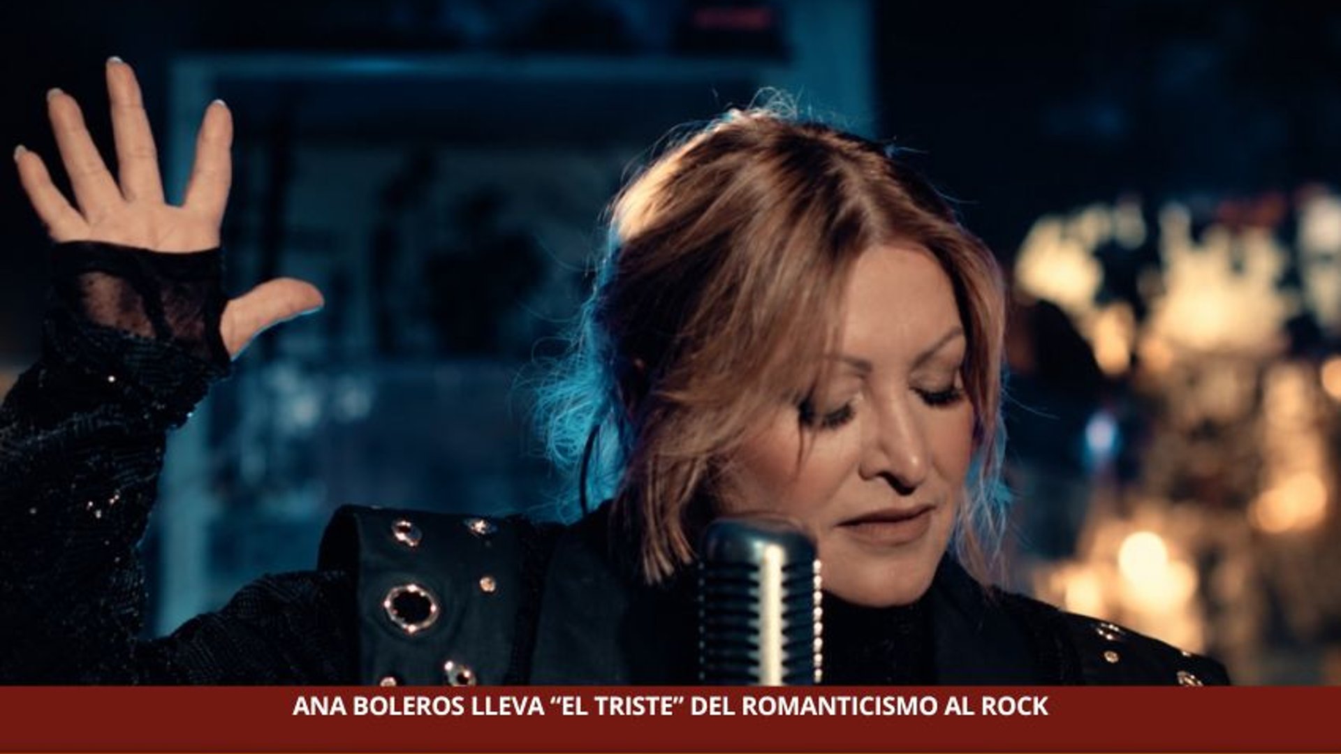 ANA BOLEROS LLEVA “EL TRISTE” DEL ROMANTICISMO AL ROCK