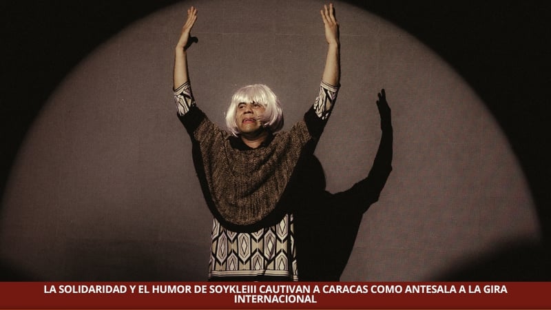#ElShowDeSoyKleiii en el Centro Cultural Chacao, con las que dio inicio formal a su primera gira como artista en vivo.