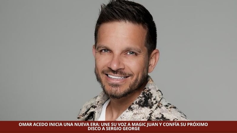 Omar Acedo abre uno de los capítulos más ambiciosos de su carrera con el lanzamiento de “Solo Contigo Remix”, una poderosa colaboración junto a Magic Juan. 