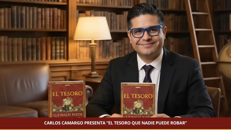 CARLOS CAMARGO PRESENTA “EL TESORO QUE NADIE PUEDE ROBAR”