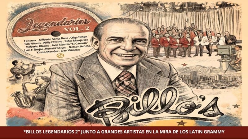 *Billos Legendarios 2" cada vez más cerca de un Grammy Latino
