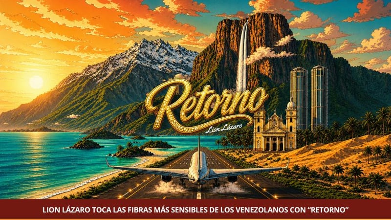 LION LÁZARO TOCA LAS FIBRAS MÁS SENSIBLES DE LOS VENEZOLANOS CON “RETORNO”