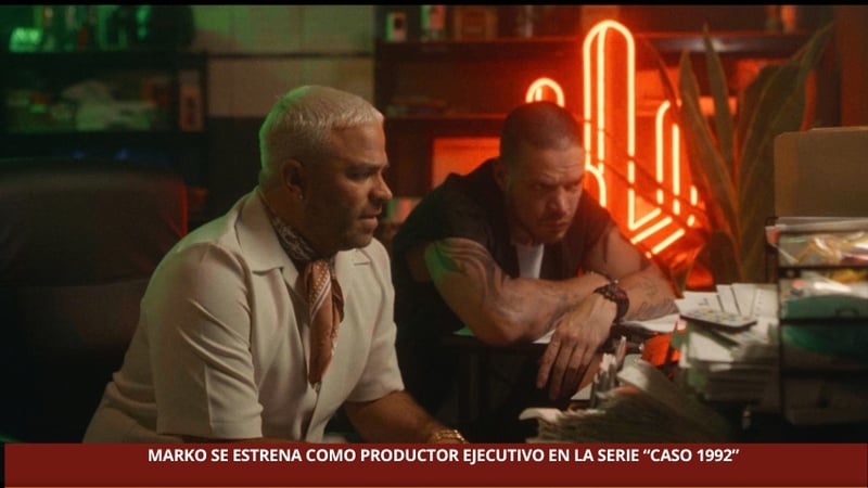 MARKO SE ESTRENA COMO PRODUCTOR EJECUTIVO EN LA SERIE “CASO 1992”