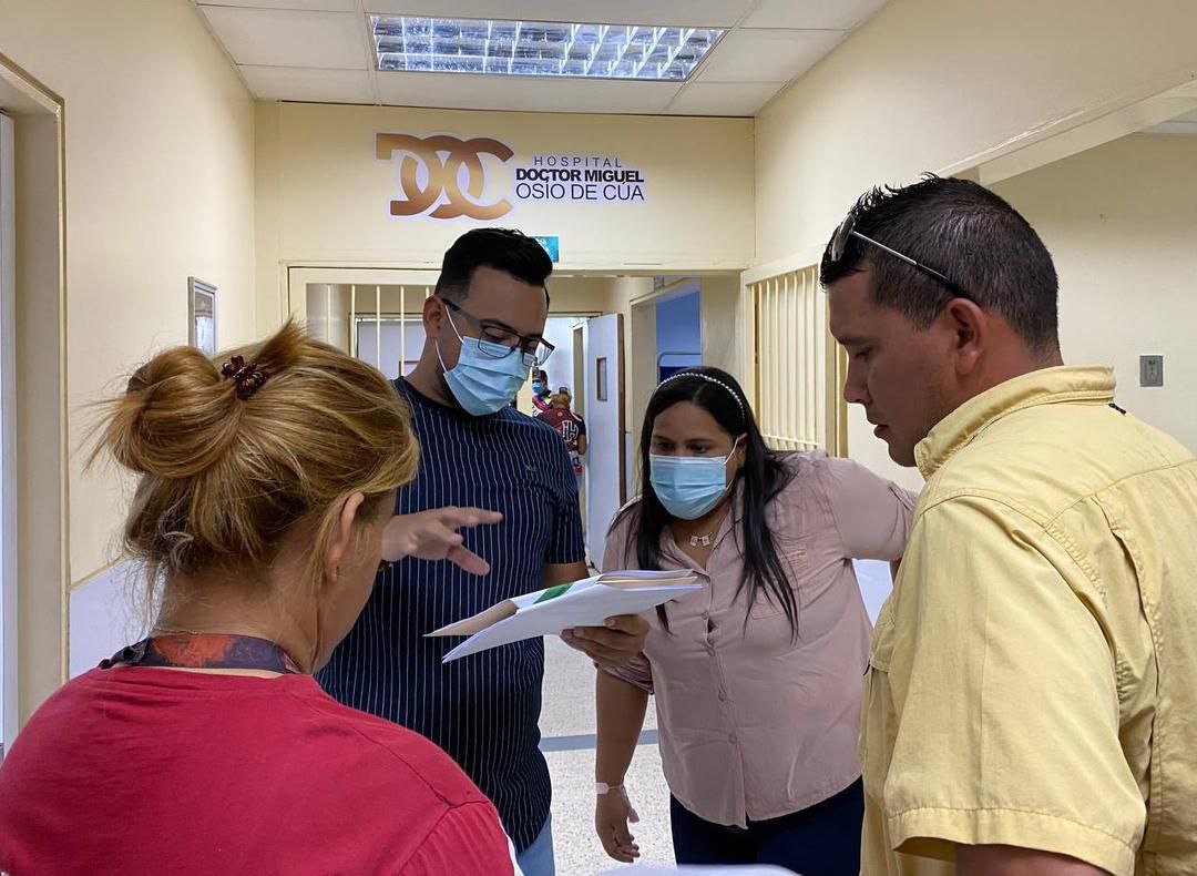 cuña hospitalaria